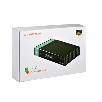 Gtmedia V8X Satelitski TV Sprejemnik 1080P DVB-S2/S2X Auto Biss Vgrajen Wifi Z CA režo Digitial TV box set top box park v ZDA